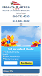 Mobile Screenshot of healthquotesusa.com